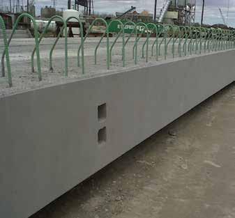 Vertical / Overhead Above Grade / Below Grade Before RubCrete Resistant to positive and negative hydrostatic pressure Low permeability