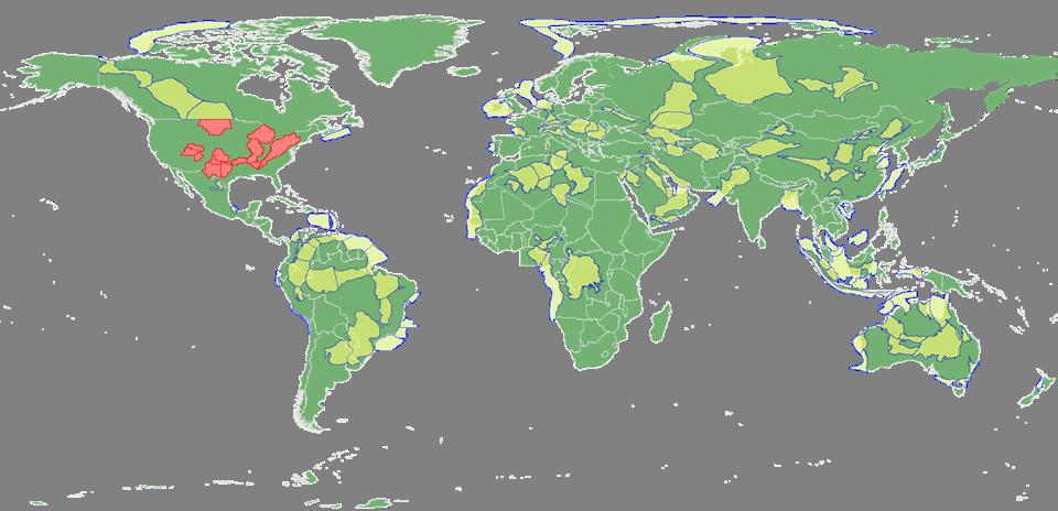 Global shale gas resources Worldwide shale