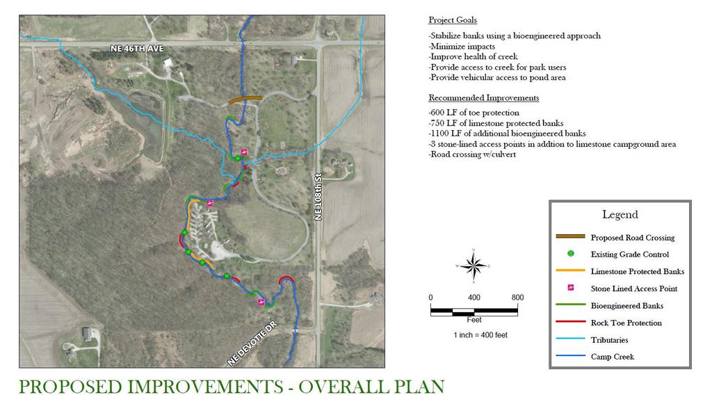 Conceptual Plan Camp Creek: