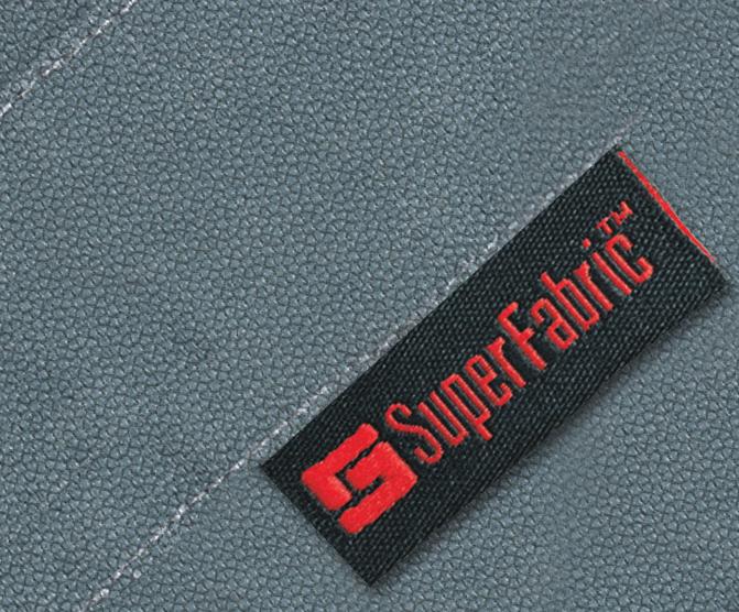 875 wide LABELS: Finished goods using SuperFabric materials
