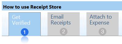 Step 7 (recommended): E-Receipts and Receipt Store: These receipt capabilities move you towards paper-less receipts A) Activate E-Receipts Activate e-receipts within your user profile B) Activate