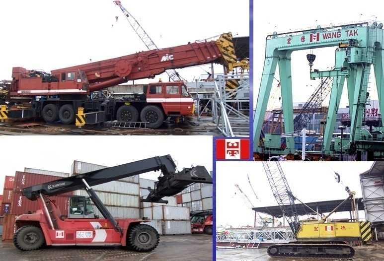 Group s owned Equipments Other than barges and floating cranes, our Group also equips with hydraulic truck crane &
