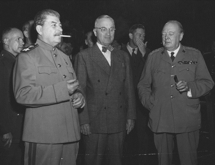 When Truman insisted on free elections in Eastern European nations, Stalin refused and