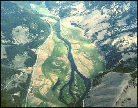 Groundwater Flow on Floodplains - river flow that is underground (called hyporheic flows ) -