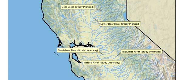 (Delta Trib) Middle Feather River (Delta Trib) Lower Bear River (Delta