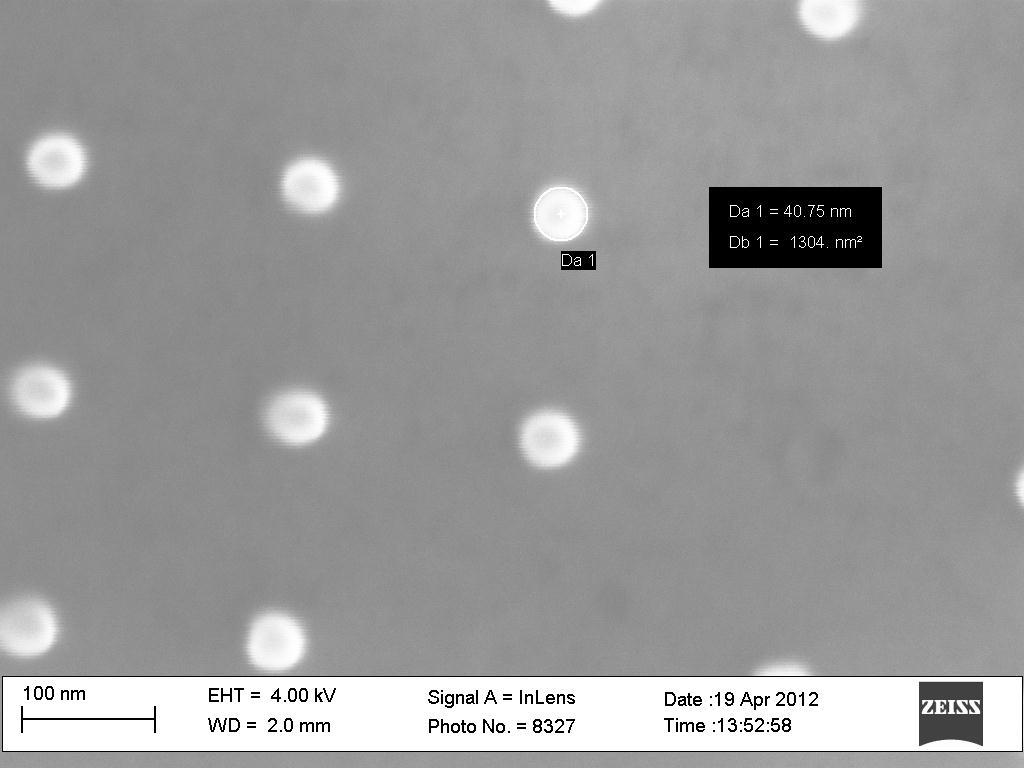 40 nm dots Zachary