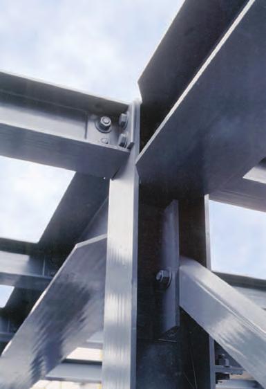 Joining EXTREN can be fastened mechanically with screws, bolts or rivets.