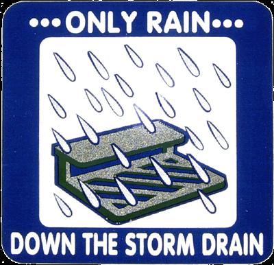 Prevention is less expensive than clean-up Storm drains do