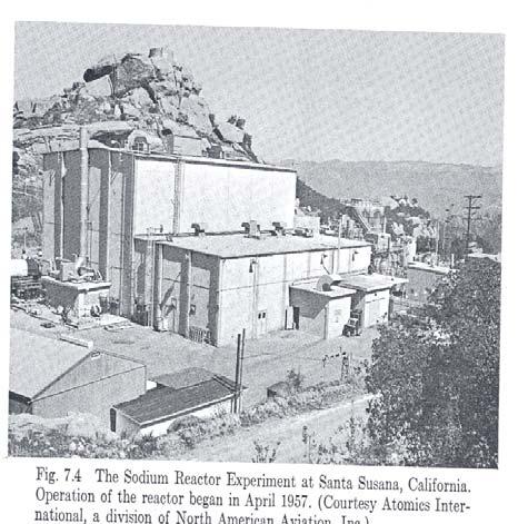 Heritage in LMRs Sodium Reactor Experiment (SRE) 1957 Reactor designer: