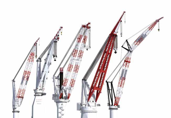 OFFSHORE WIND CRANES Huisman s in-house developed and manufactured cranes have been used within the offshore industry for over 30 years and have become the standard in the design and construction of