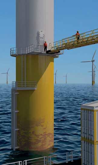 TELESCOPIC ACCESS BRIDGES (TAB) The Telescopic Access Bridge can transfer personnel safely from a vessel to an offshore structure or the quay side.