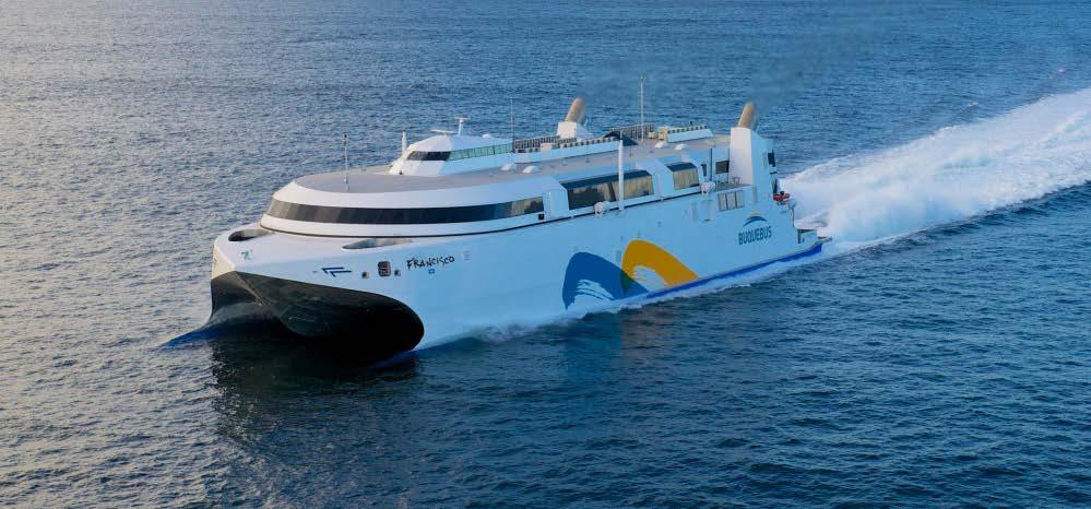 Leading ship propulsion innovation GE gas turbines: Powering the world s first LNG and LPG fueled ferries 1 st LNG fueled ferry in 2013 1 st LPG fueled ferry in 2019 Lowest annual operating cost of