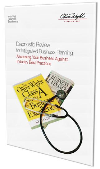 Diagnostic Review and Executive Briefiing Identify the Gaps Diagnostic Review During a Diagnostic Review, an Oliver Wight team of principals works with your organization to understand your strategic