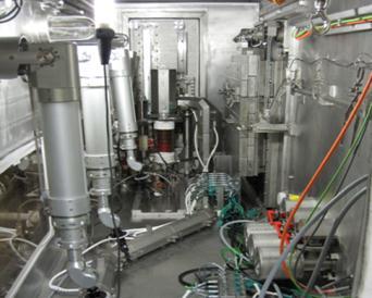 CEA EXPERIMENTAL ASSETS: THE VERDON FACILITY Furnace to study the release of Fission products from (re-)irriadated UOX or MOX fuels Fuel can be re-irradiated in MTR and tested less than 70 hrs after