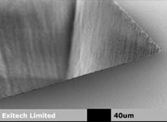 While these materials are normally very transparent to ~800nm wavelength radiation, at an intensity of I~2.