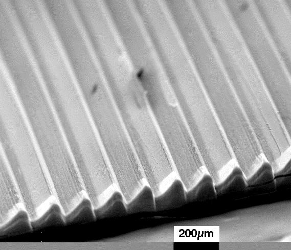 Examples of some types of micro-optical surfaces that can be structured by excimer laser micromachining are shown in Figure 7.