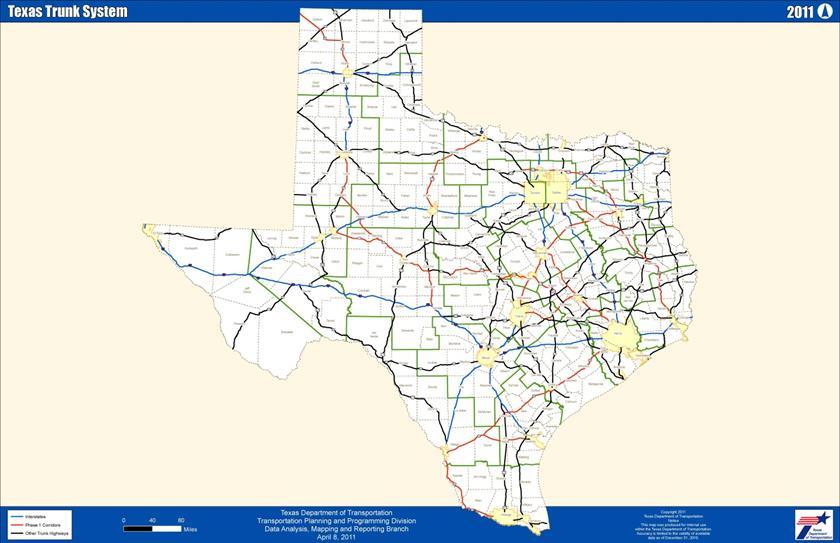 Development of the Texas Freight