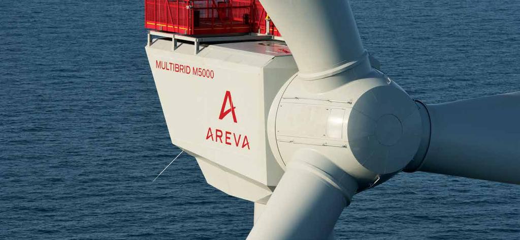The AREVA Wind M5000 is manufactured and certified according to the latest international standards (DIN ISO 9001 certificate) Reliable As reliability is such a