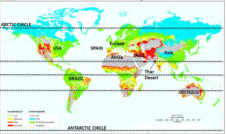 Desertification causes and effects What is it? Where does desertification occur?