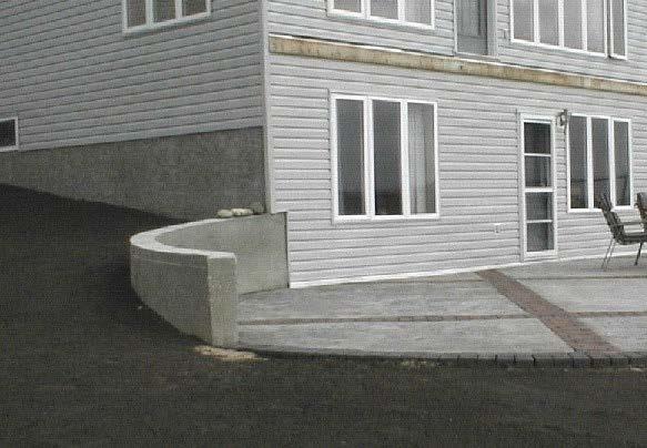 Elevation differences are common for Infill development due to the requirement to direct surface drainage towards a