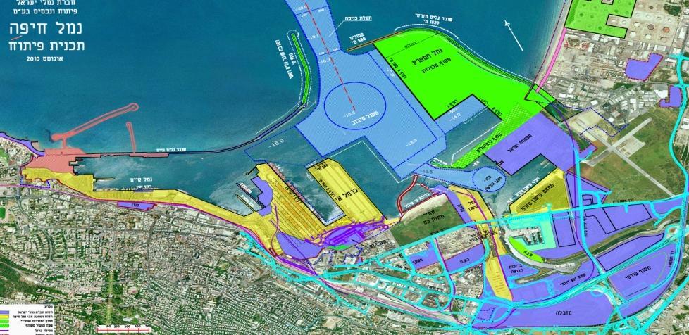 Hamifrats terminal Container Terminal length: 1,100 m Other quays: 500m.