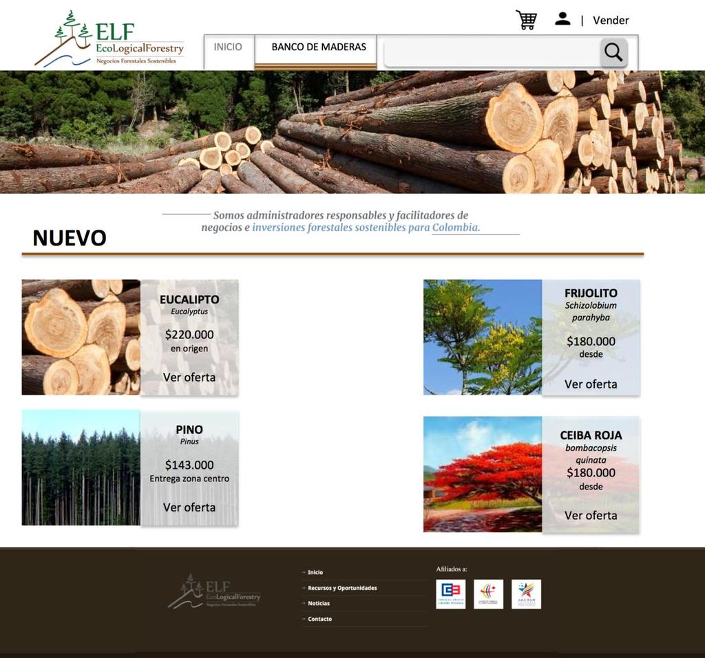 Our core business: TIMBER BANK Virtual Certified Timber Market This is a virtual market for timber and derivative products - strictly legal and