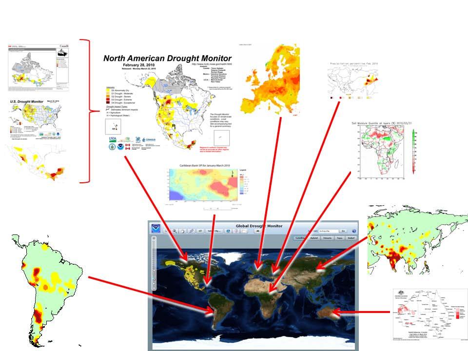 Pathways to a Global Drought Monitoring Product The mosaic approach The