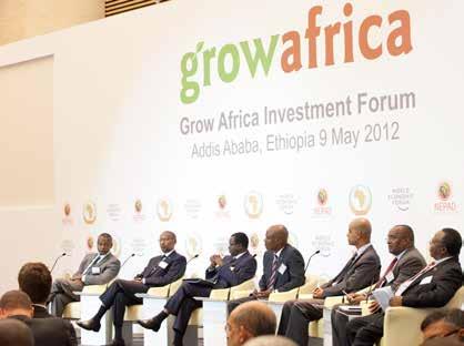 Launched by the African Union, NEPAD and the World Economic Forum, Grow Africa supports countries to increase private sector investment and multistakeholder partnership to accelerate agricultural