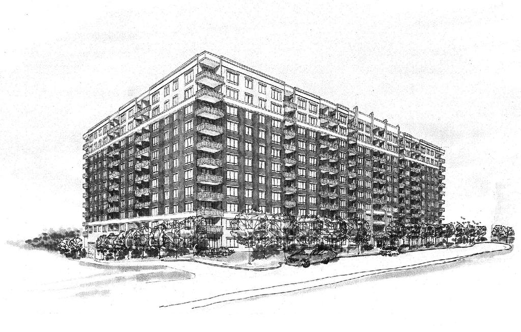 2012 Anthony Grab Final Proposal Figure 1: Sketch of Square 1400 Courtesy of DPR [SQUARE 1400 APARTMENTS]