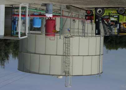 Collection ponds or storage tanks