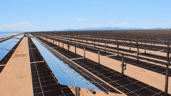 third largest solar project in