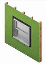 It is the responsibility of the general contractor to coordinate rough opening dimensions with window dimensions and install any necessary extensions as needed. Step 1.