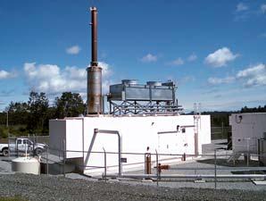 Hartland Landfill Gas Utilization Project The procurement of the generator which converts gas to electricity represented a novel opportunity to the project, both in terms of acquiring new knowledge