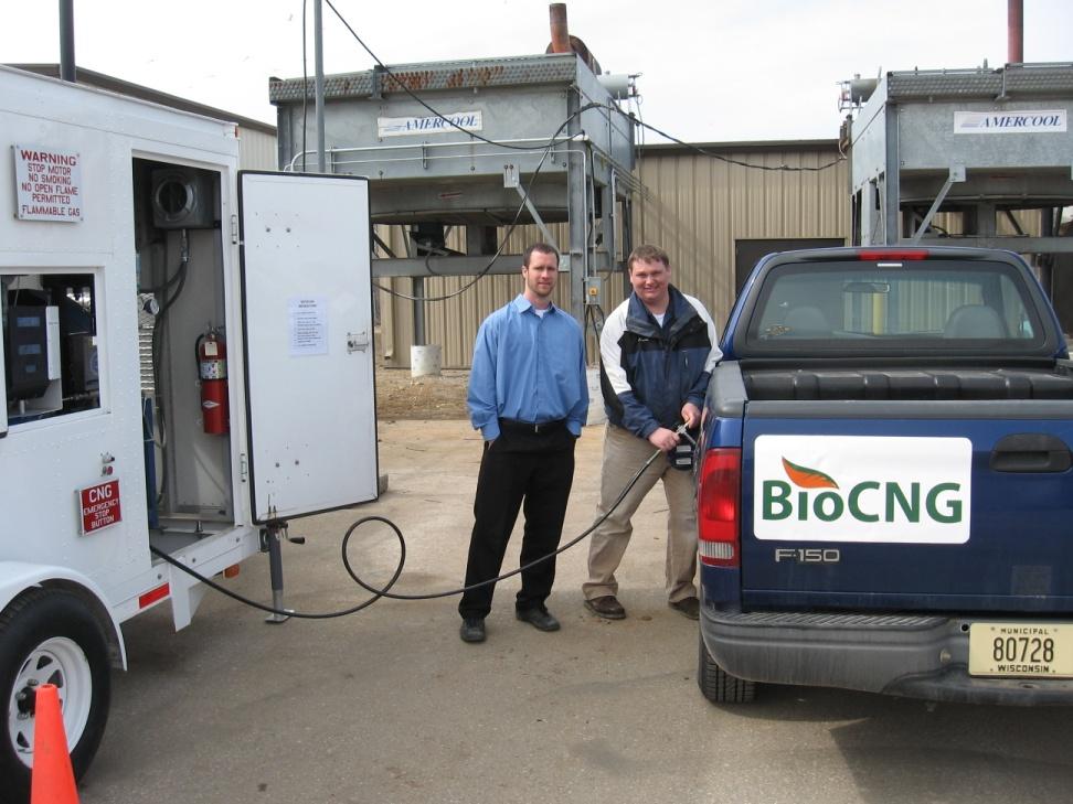 8-MW project Converts 20 cfm LFG into BioCNG to fuel site vehicles BioCNG can use biogas from a