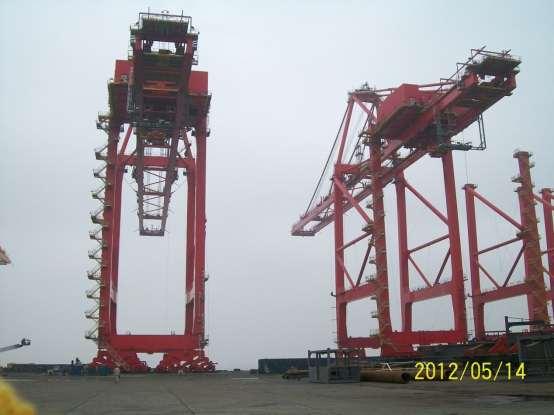 STS Cranes on order Manufactured
