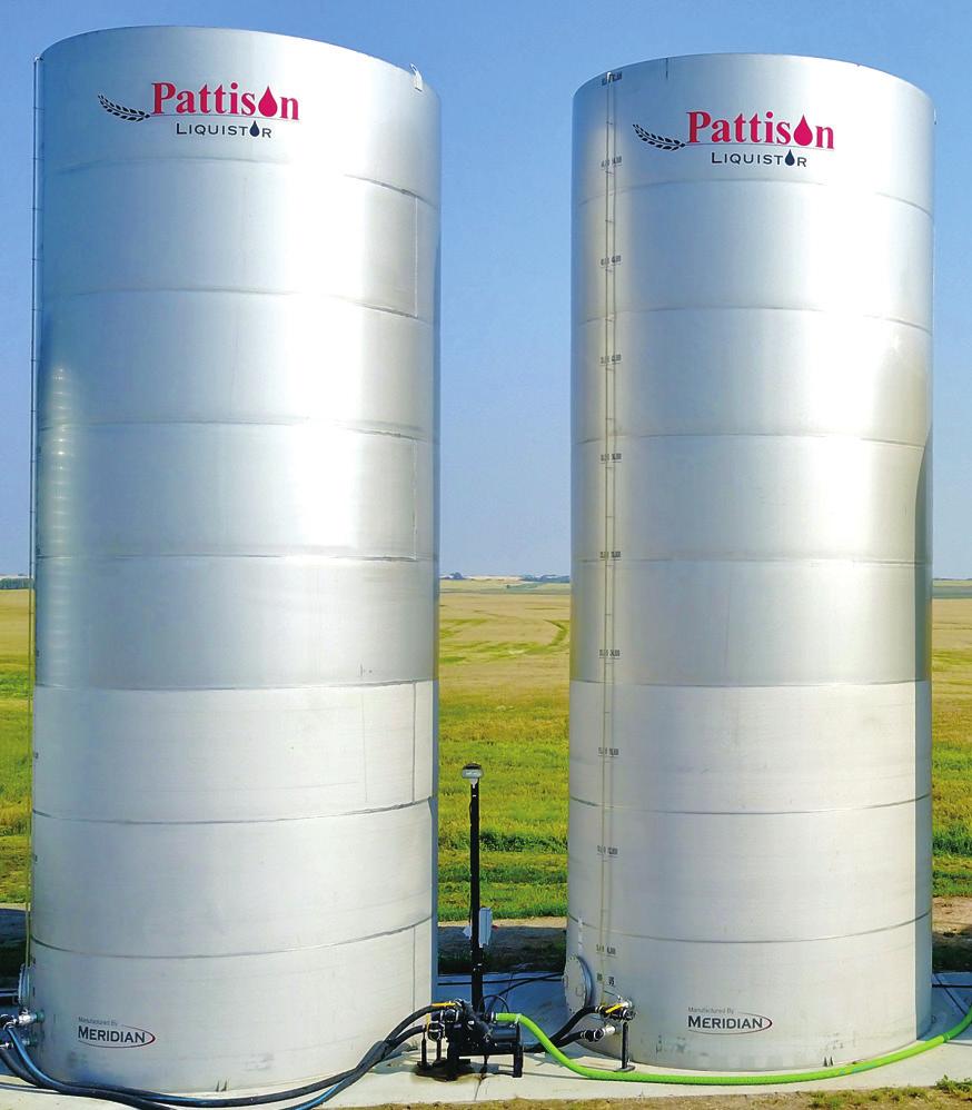 Storage and Handling Many growers want the convenience of having liquid fertilizer storage located on their farm.