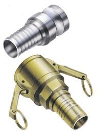 Hose coupling Hose with fixed or swivel flanges in accordance