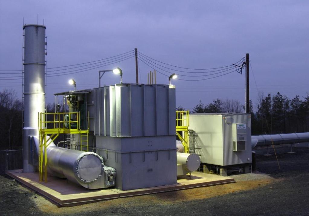 Methane Project Development VAMOX unit at Walter Energy