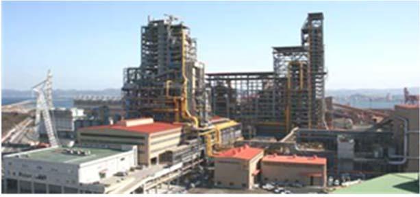 FINEX F-0.6M Demonstration Plant with a nominal capacity of 0.6 million t/a hot metal, which commenced operation in May 2003.