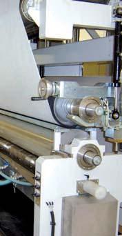 610 m/min) testing facility 2005 Patent: edge suction for curtain technology 2008