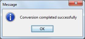 9: Select the correct CSV delimiter ";" or "," 10: Click on the button "Convert" 11: Using this option, the converter directly checks the codes of the file converted compared to the code-list