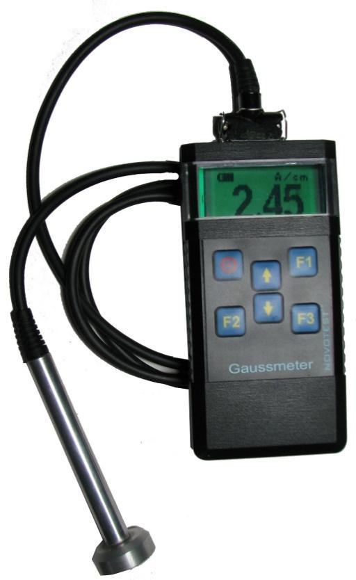 Gaussmeters (Magnetometers) NOVOTEST MF-1 Gaussmeter (magnetometer) NOVOTEST MF-1 is designed for rapid non-destructive testing: magnetic fields in the control of ferromagnetic products by MT