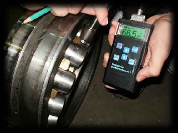 Portable digital hardness tester NOVOTEST T-D1 is designed for rapid non-destructive testing of hardness : metals and alloys on hardness scales: Rockwell (HRC), Brinell (HB), Vickers (HV); metals