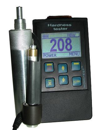 Portable Two-In-One Combined Hardness Tester NOVOTEST T-UD2 Combined hardness tester NOVOTEST T-UD2 implements methods for rebound and ultrasonic contact impedance (UCI).