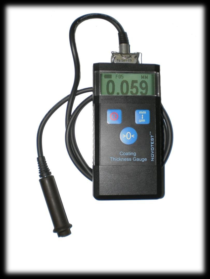 Coating Thickness Gauge NOVOTEST TP-1 Nondestructive testing of all types of the coatings!