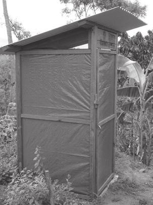 A4.2 Simple pit latrine (with