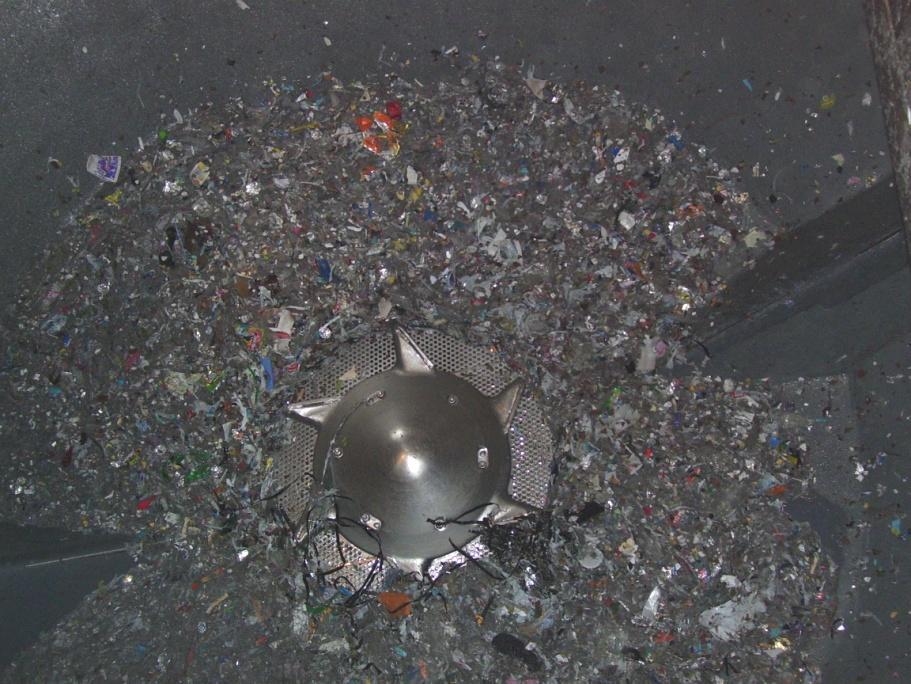 Raw Material Issues Trash from two 1000lbs.