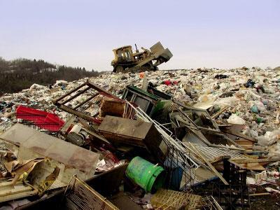 landfills every year 95% of building-related