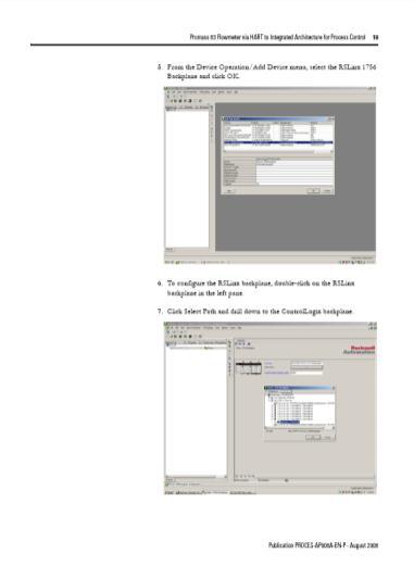 network interface Configure instrument Visualization Add-On Instructions and Faceplates http://www.