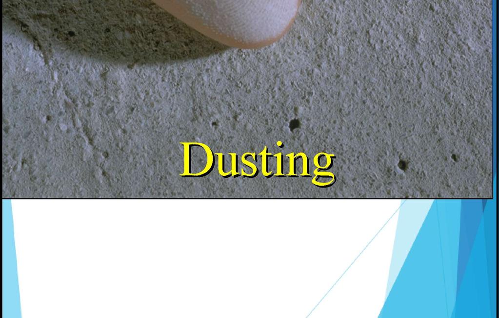 the chance of surface dusting - Lessen the chance of concrete cracking Good curing is
